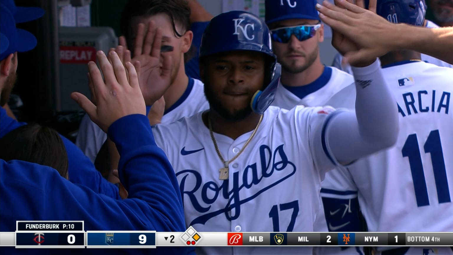 Royals tack on six runs in the 2nd inning | 03/31/2024 | Kansas City Royals