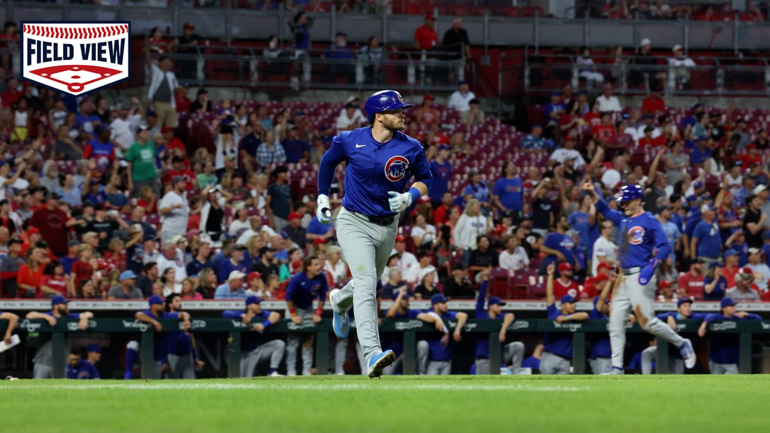Field view: Ian Happ's two-run home run | 07/31/2024 | Chicago Cubs