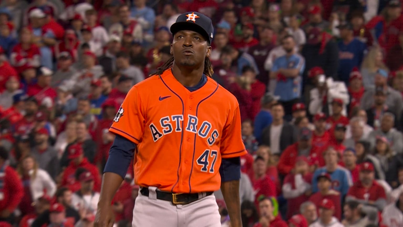 Rafael Montero tosses a perfect 8th inning in relief | 11/02/2022 | MLB.com