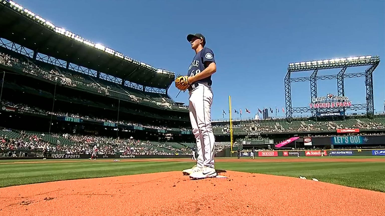 Kirby sets strike record 08/24/2022 Seattle Mariners
