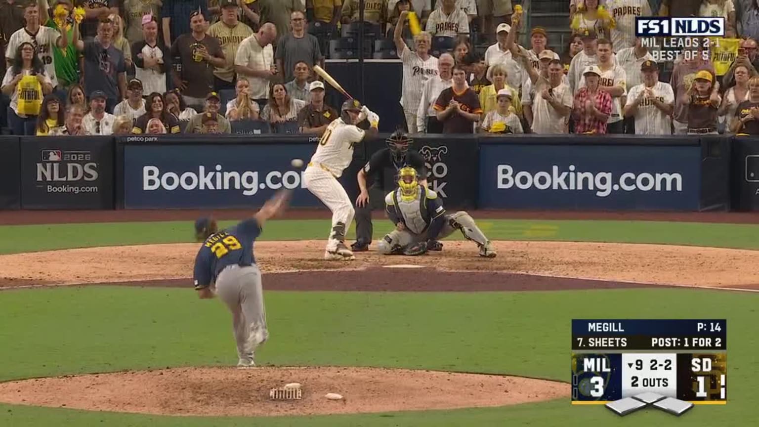 The Brewers advance to the 2026 NLCS | 10/07/2026 | Milwaukee Brewers