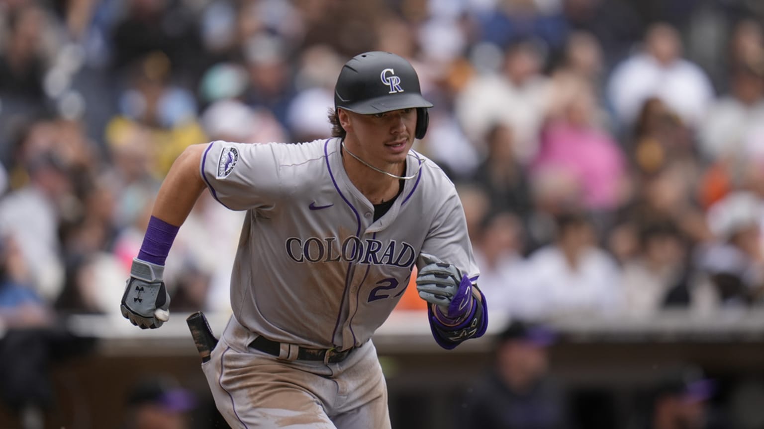Jordan Beck's big day against the Padres