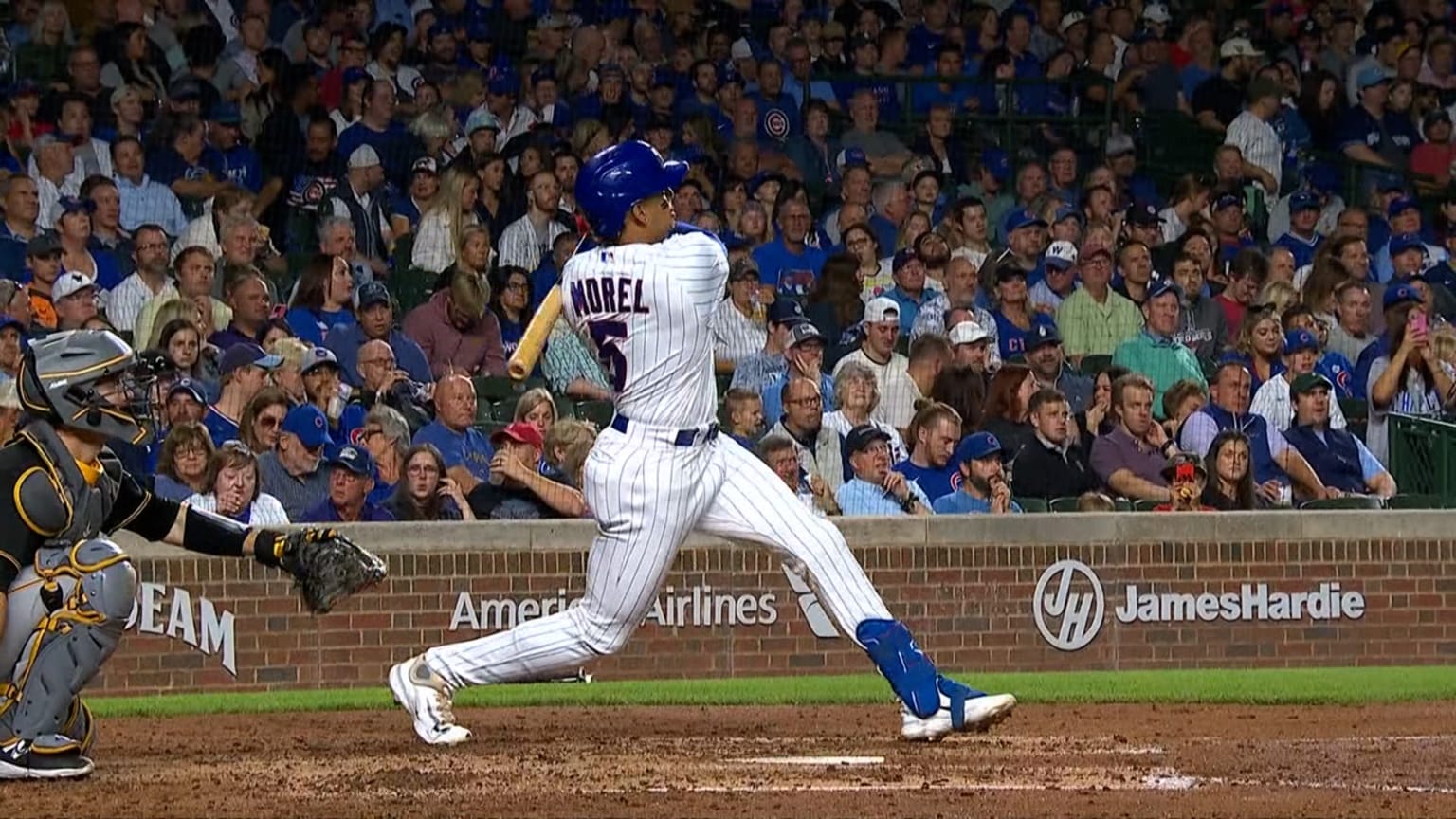 Data Viz Morel's home run 09/20/2023 Chicago Cubs