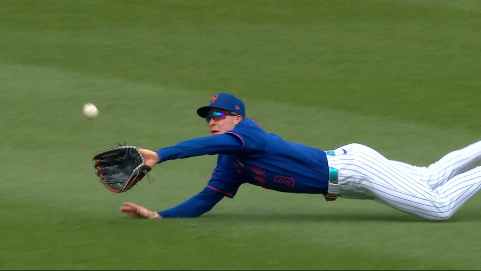 Carson Benge's dazzling diving catch | 09/06/2026 | New York Mets