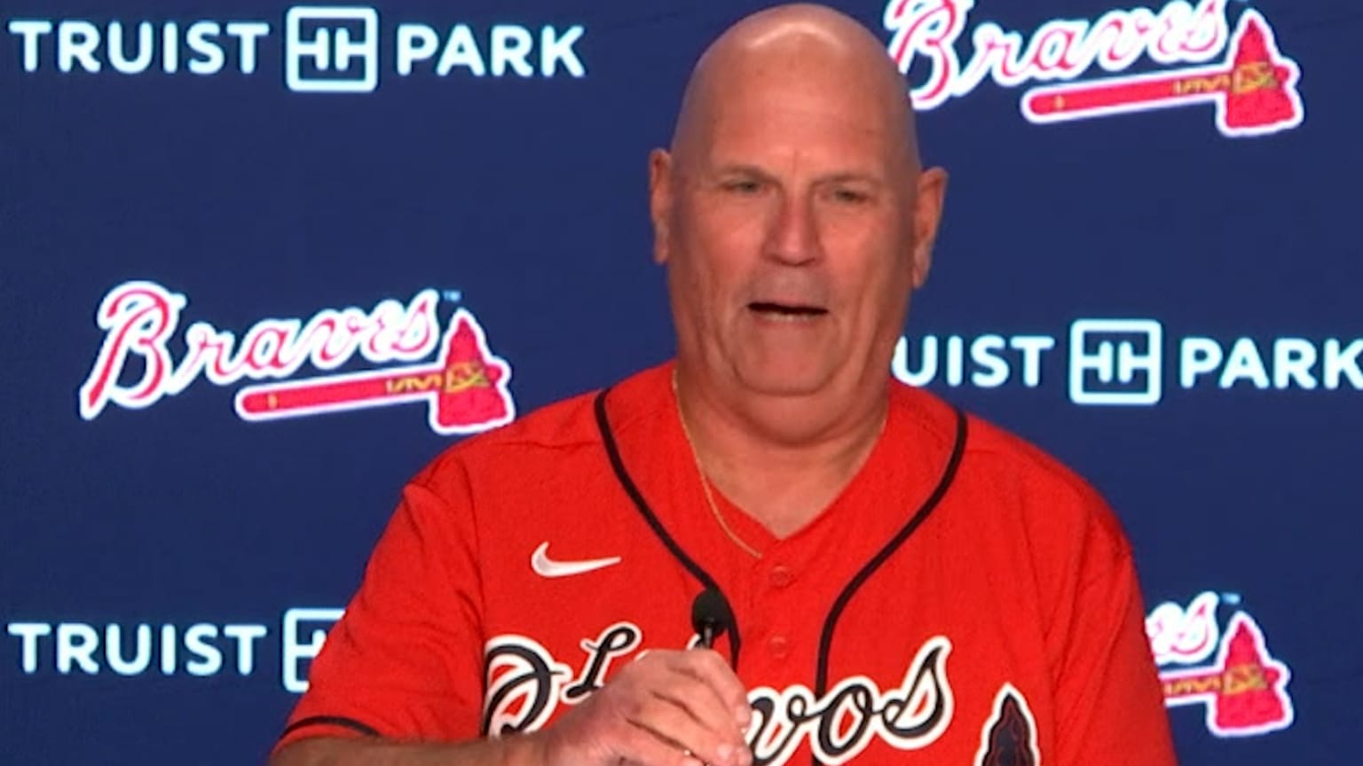 Brian Snitker recaps 7-2 win | 09/16/2022 | MLB.com