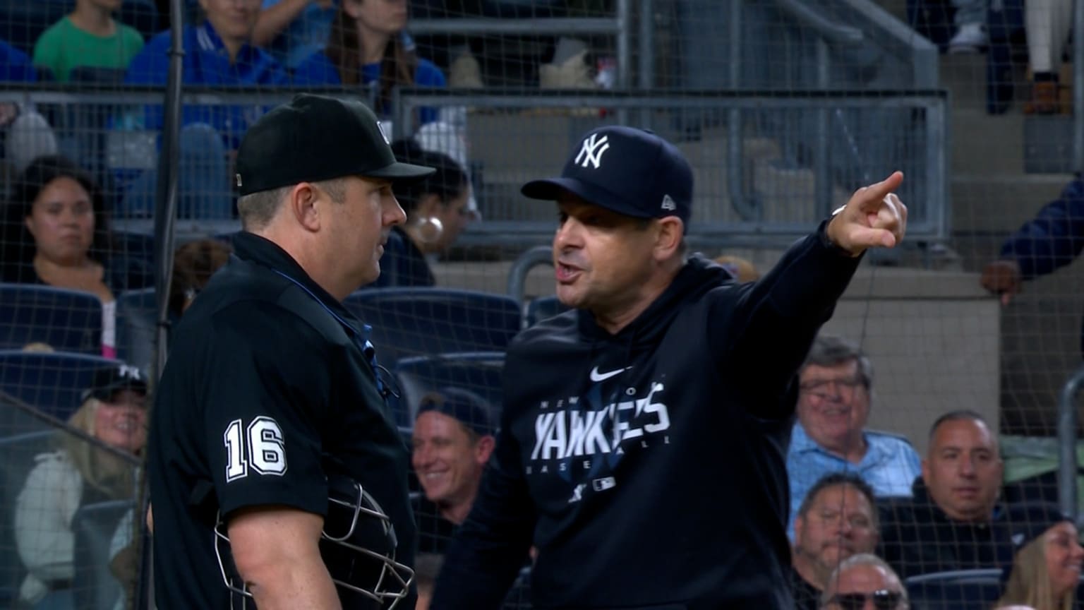 Look: Yankees Manager Aaron Boone Ejected After Arguing