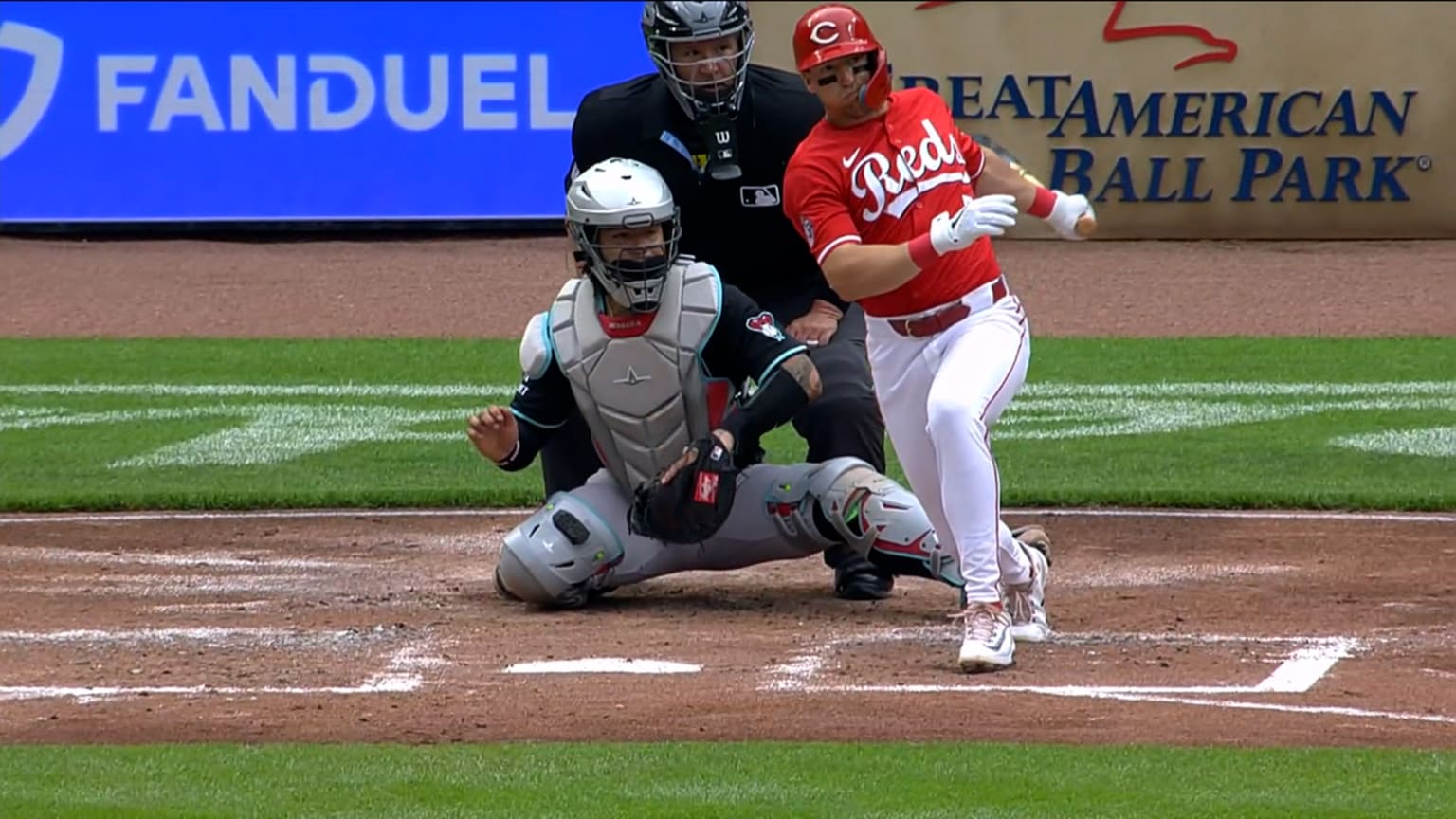 Spencer Steer's RBI single | 06/07/2025 | Cincinnati Reds