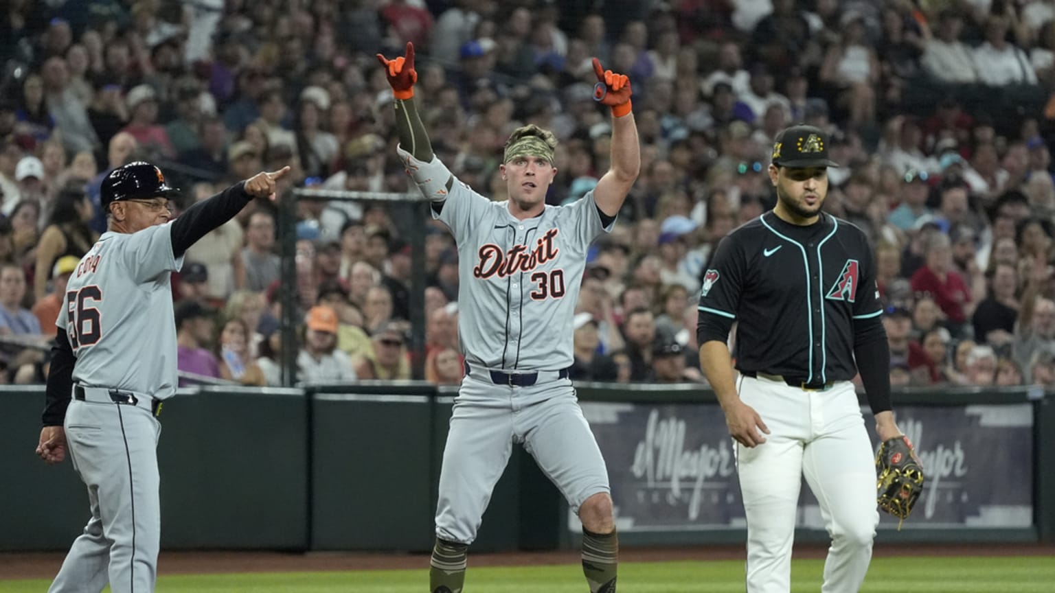 Kerry Carpenter's two-run triple | 05/17/2024 | Detroit Tigers