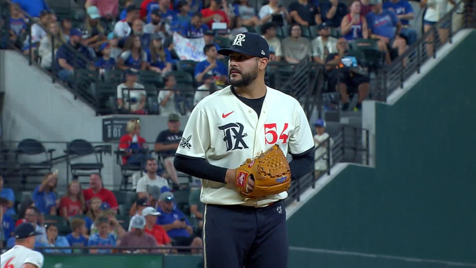Martín Pérez's three strikeouts 06/16/2023 Texas Rangers
