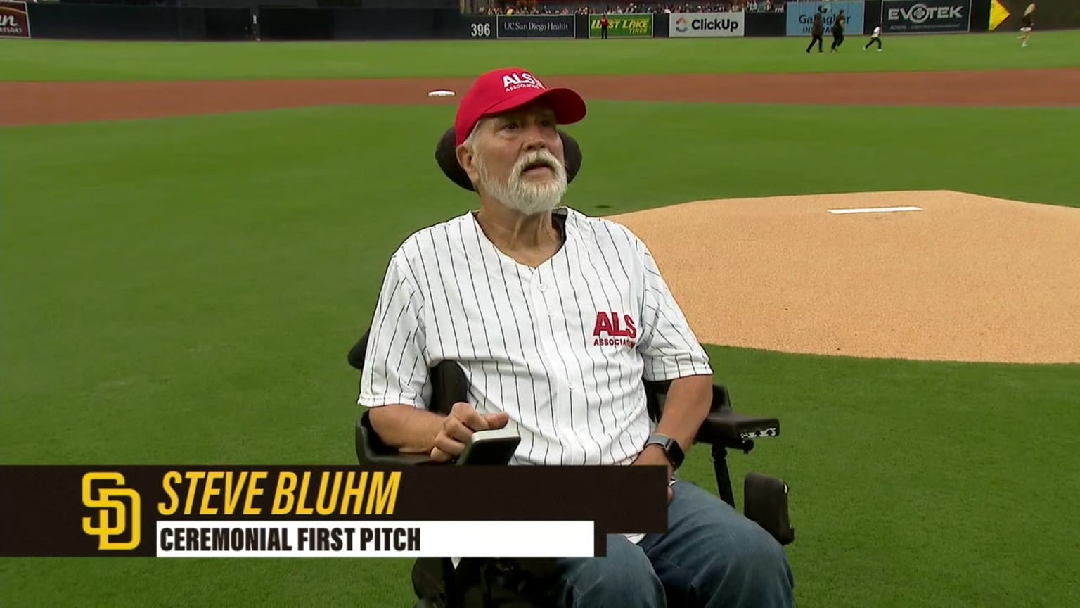 6/6/22 Ceremonial First Pitch 06/06/2022 San Diego Padres
