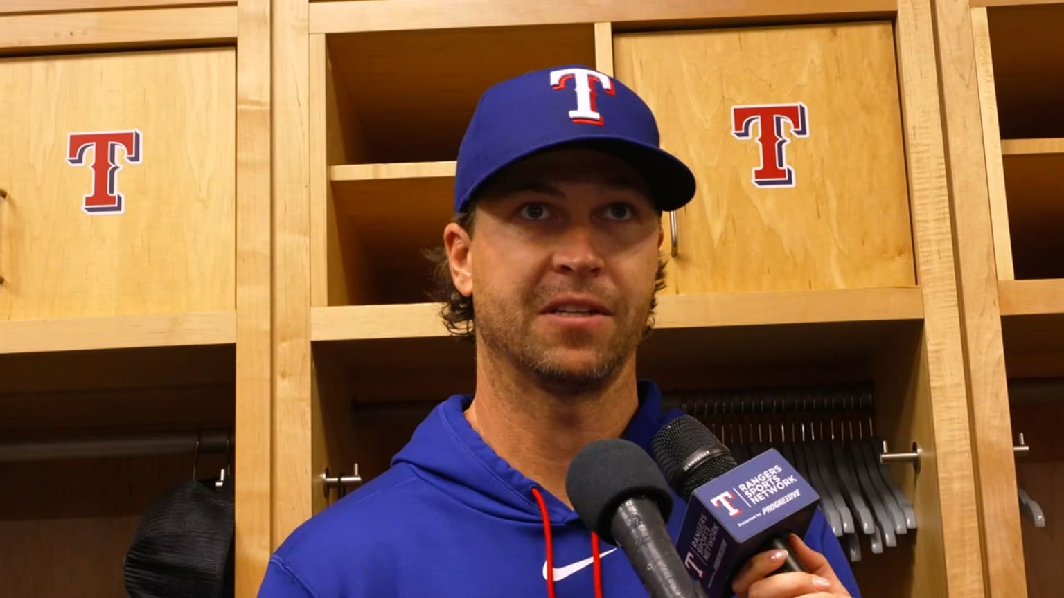 Jacob deGrom discusses his nine-strikeout start | 04/12/2026 | Texas ...
