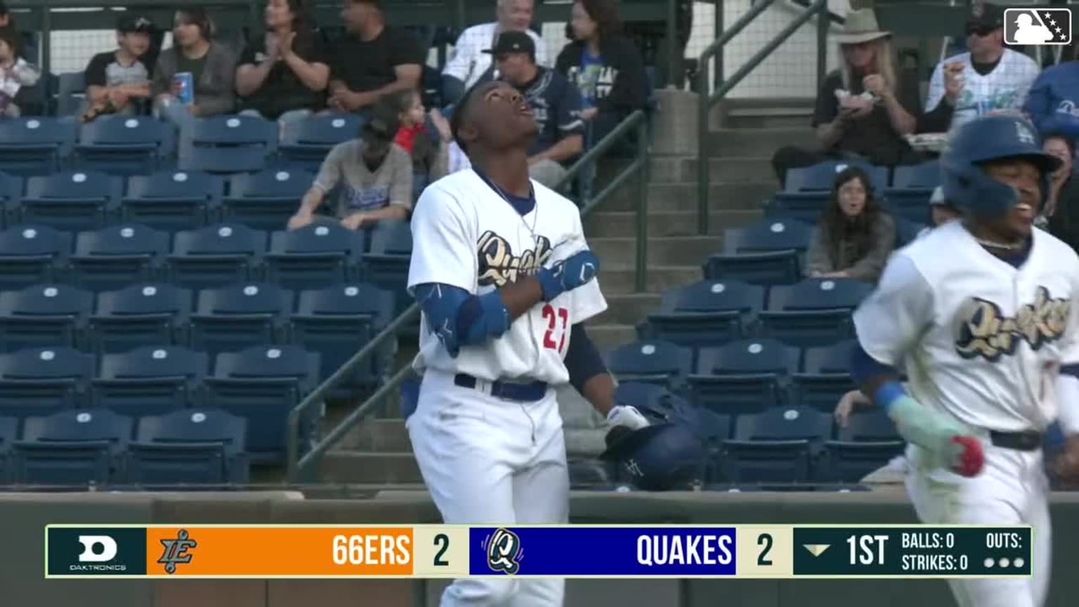 Josue De Paula homers in third straight game 05/18/2024