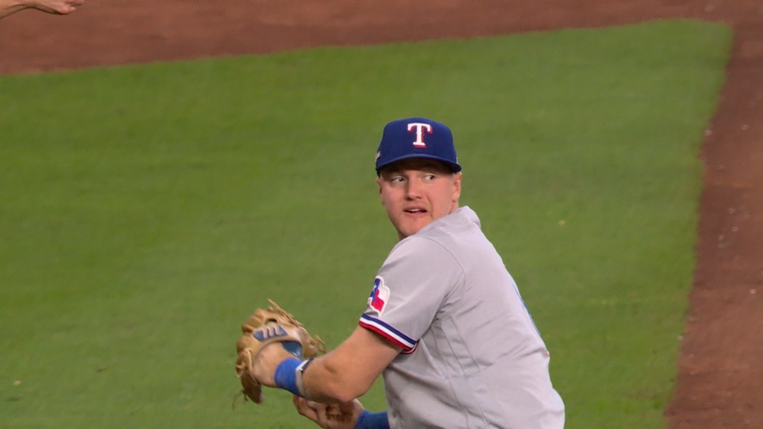 Josh Jung, Texas Rangers third baseman, has injured shoulder - Lone Star  Ball