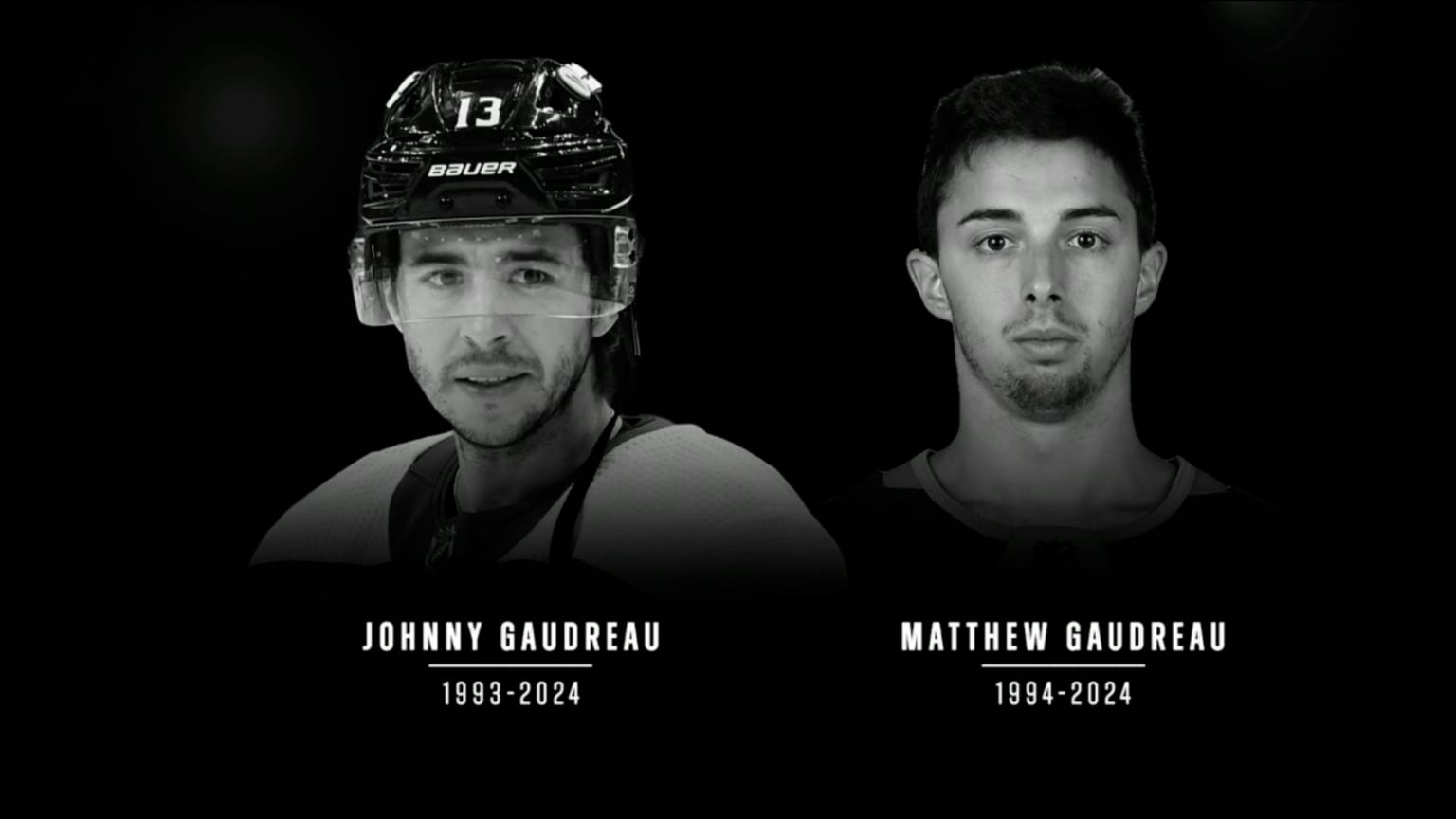 Reds remember Johnny and Matthew Gaudreau 08/30/2024 Cincinnati Reds