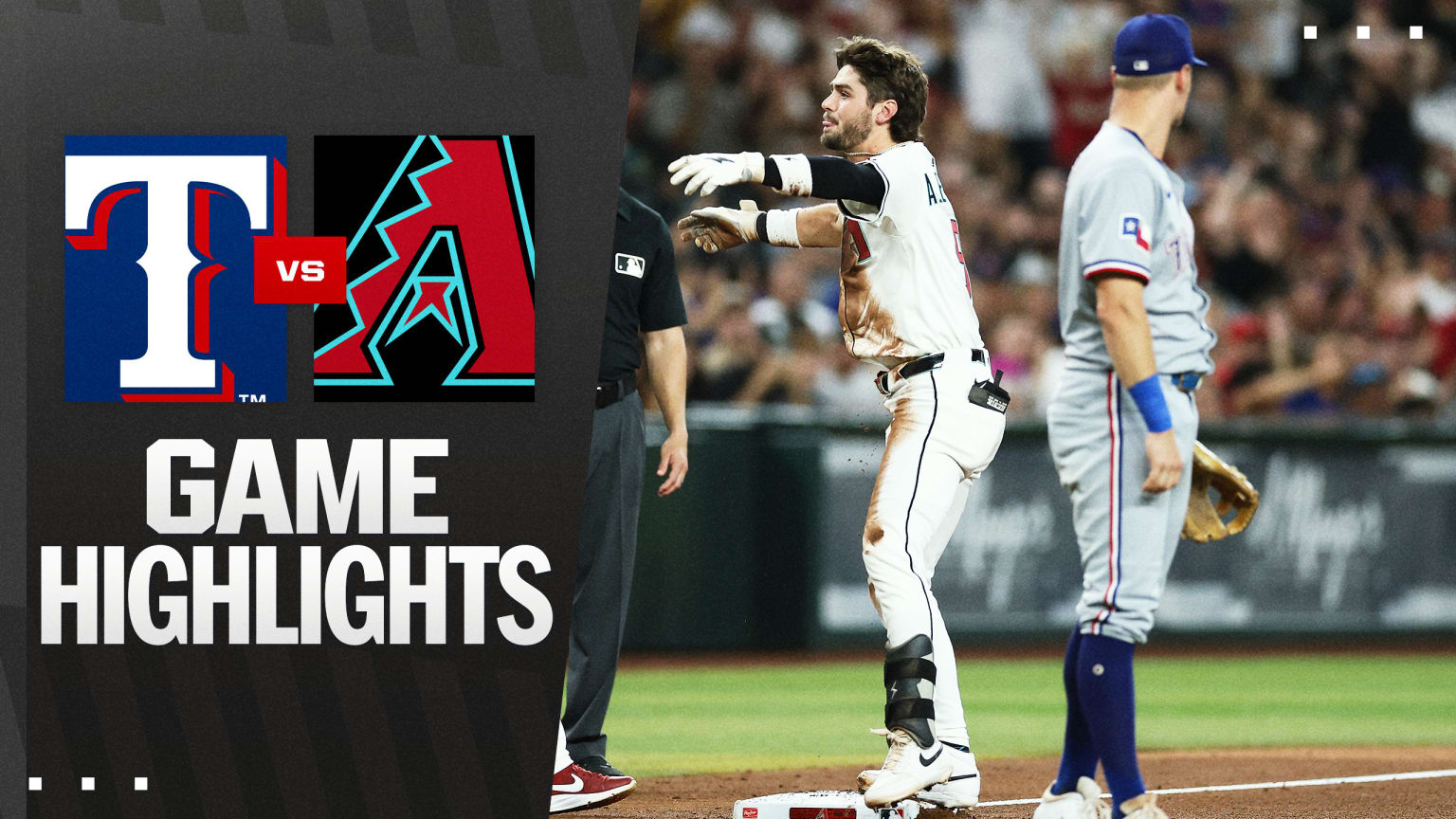 Rangers vs. D-backs Highlights | 09/01/2025 | MLB.com