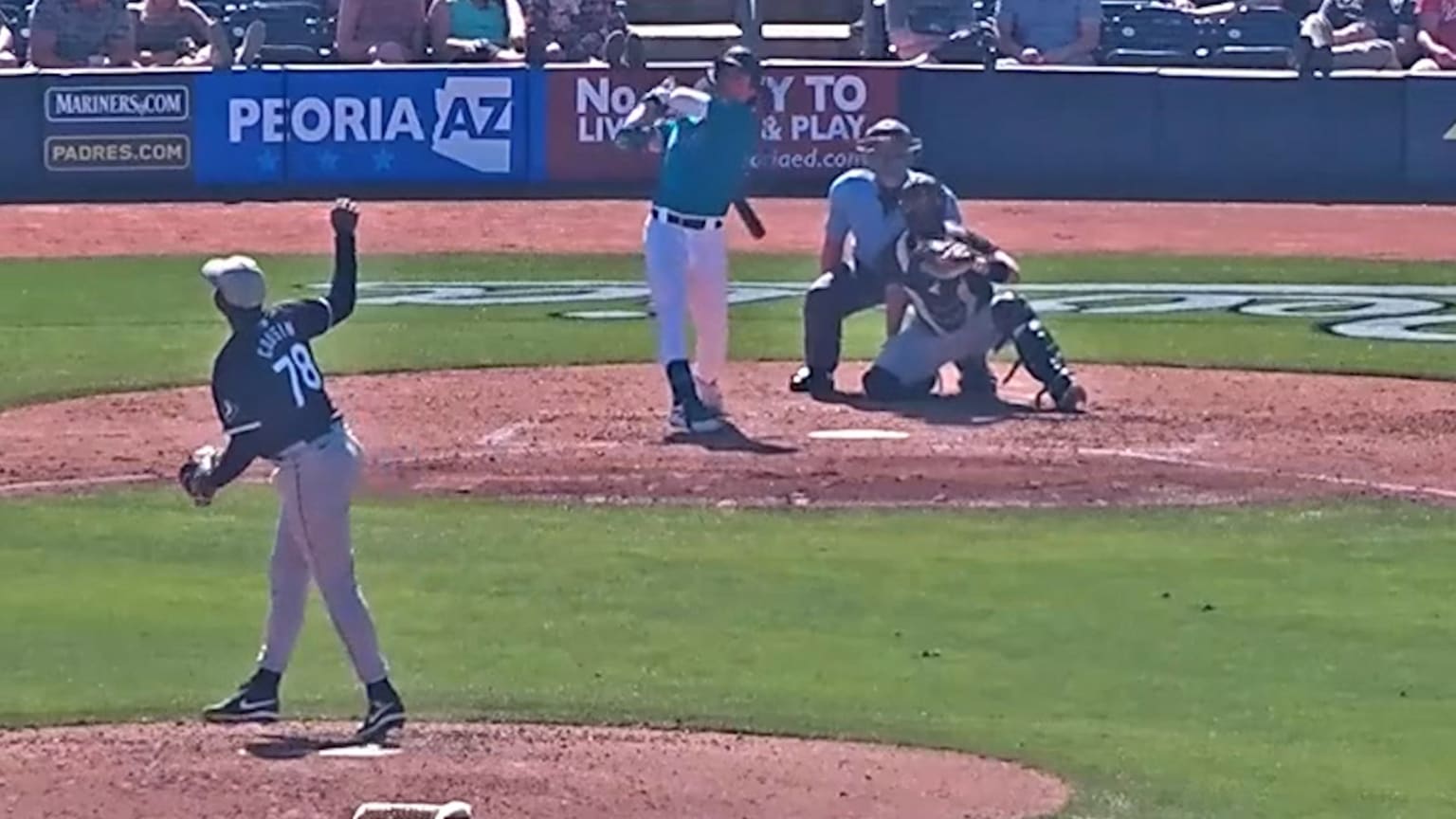 Cole Young belts a solo homer to right field | 02/29/2024 | MLB.com