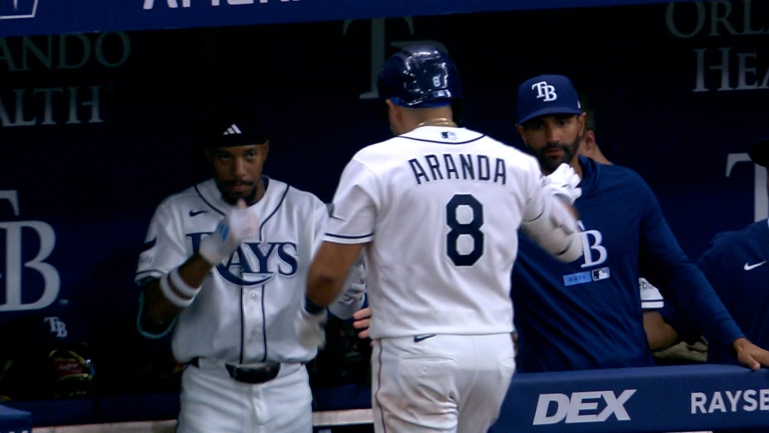 Jonathan Aranda's sacrifice fly | 04/08/2026 | Tampa Bay Rays