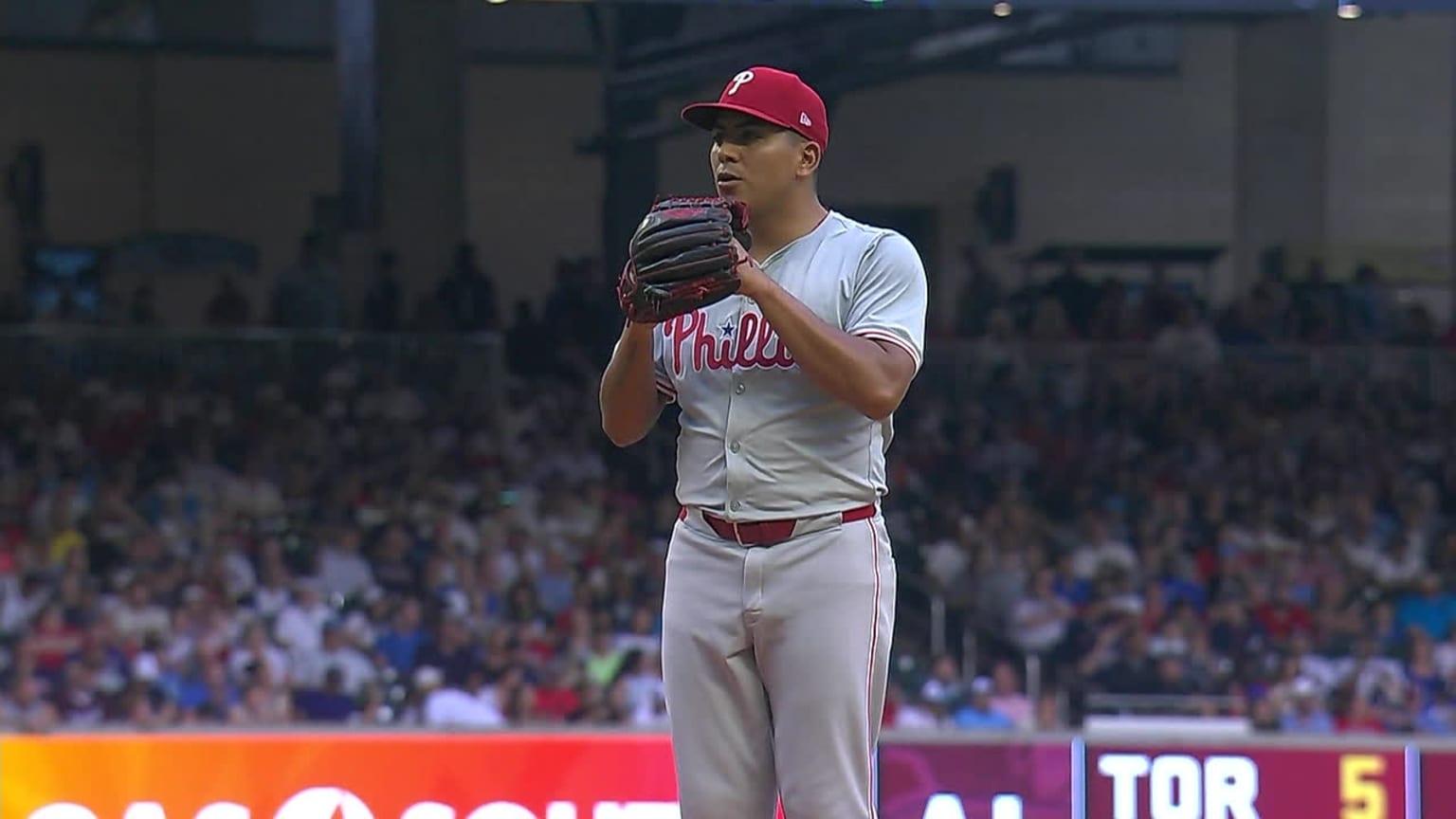 Ranger Suárez strikes out seven over five innings | 07/06/2024 ...