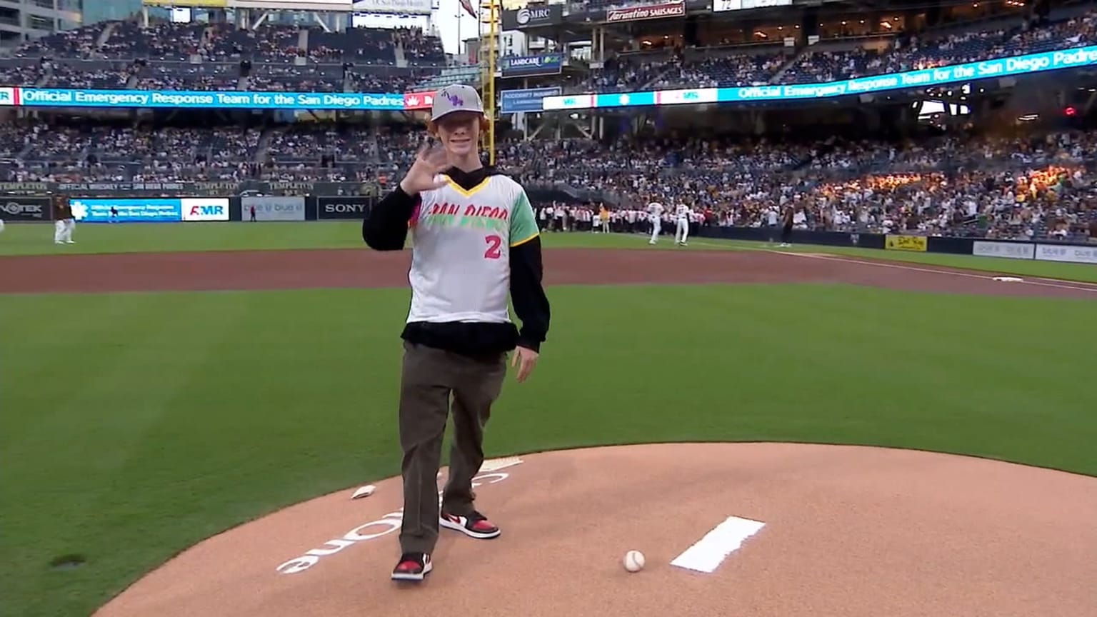 9/18/23 Game Ball Delivery 09/18/2023 San Diego Padres