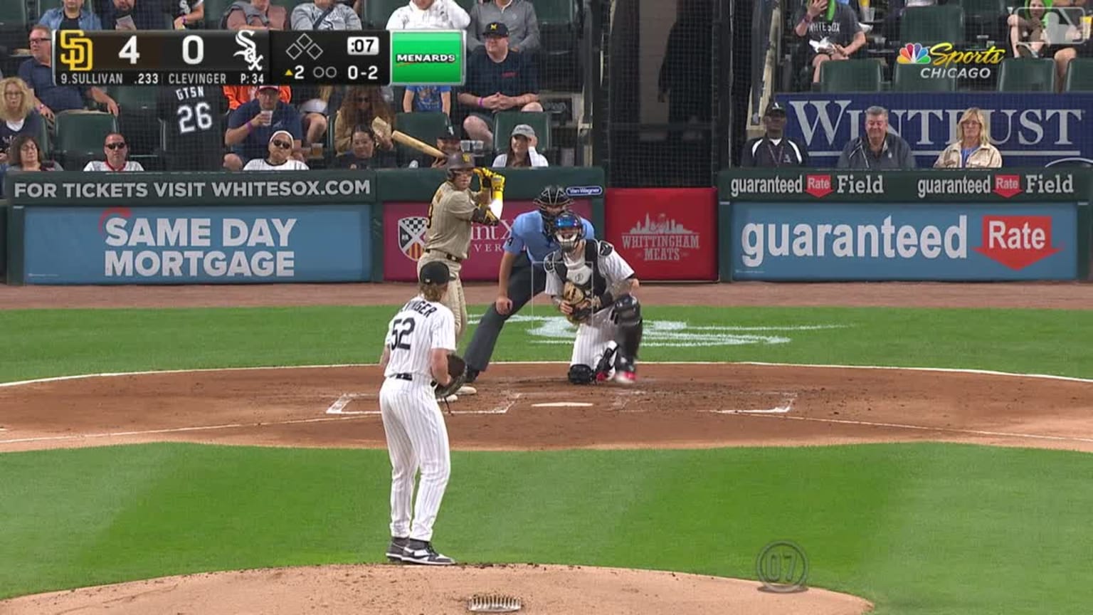 Mike Clevinger strikes out Brett Sullivan in the 2nd | 09/30/2023 ...