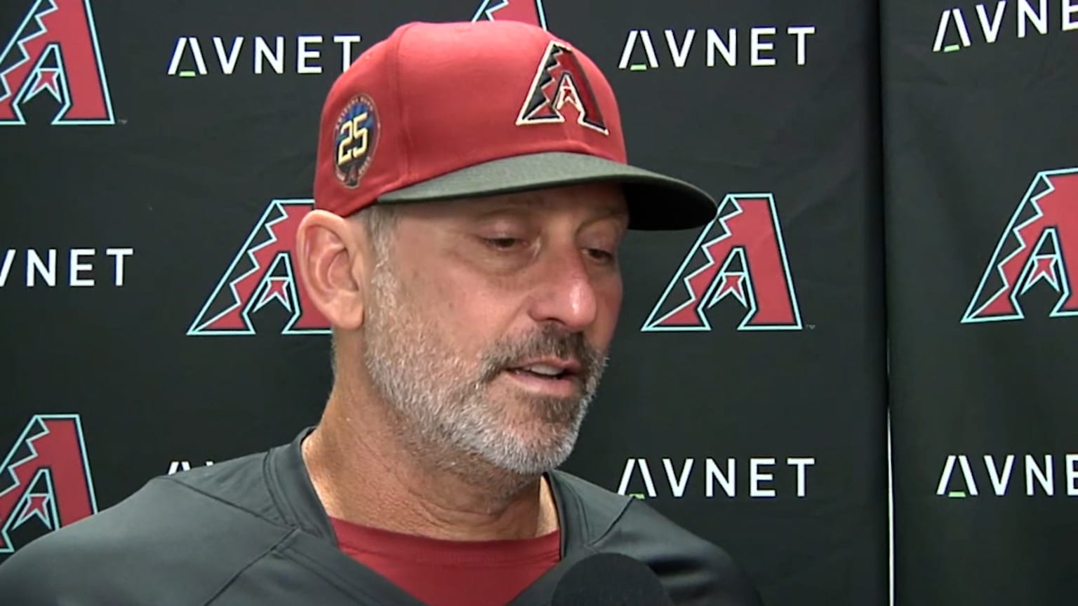 Torey Lovullo on D backs #39 5 0 win vs Marlins 04/16/2023 Arizona