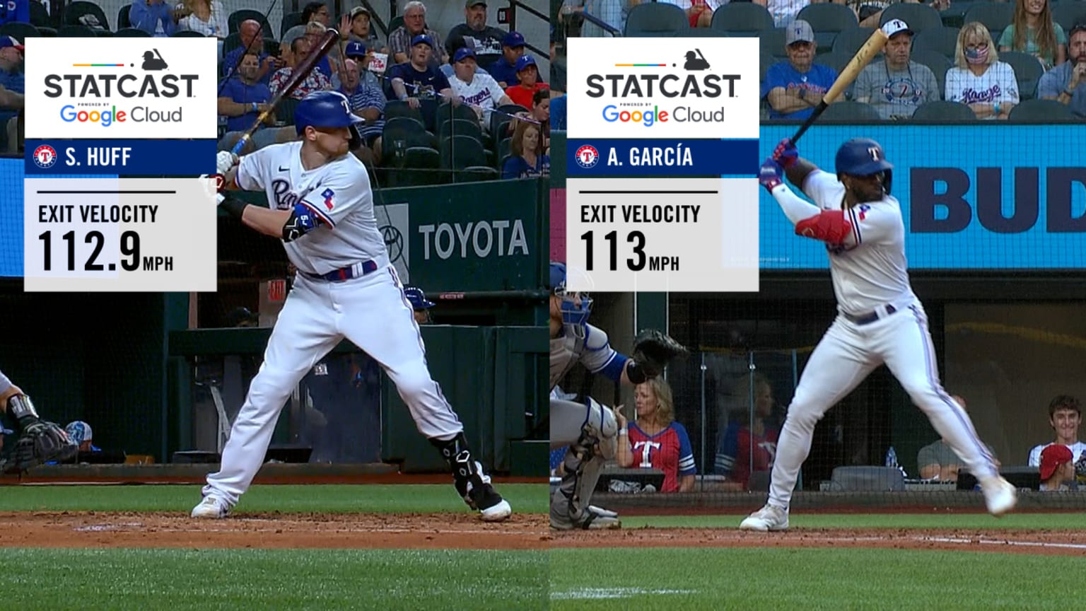 Rangers’ Top 5 Hardest Hits 12/31/2022