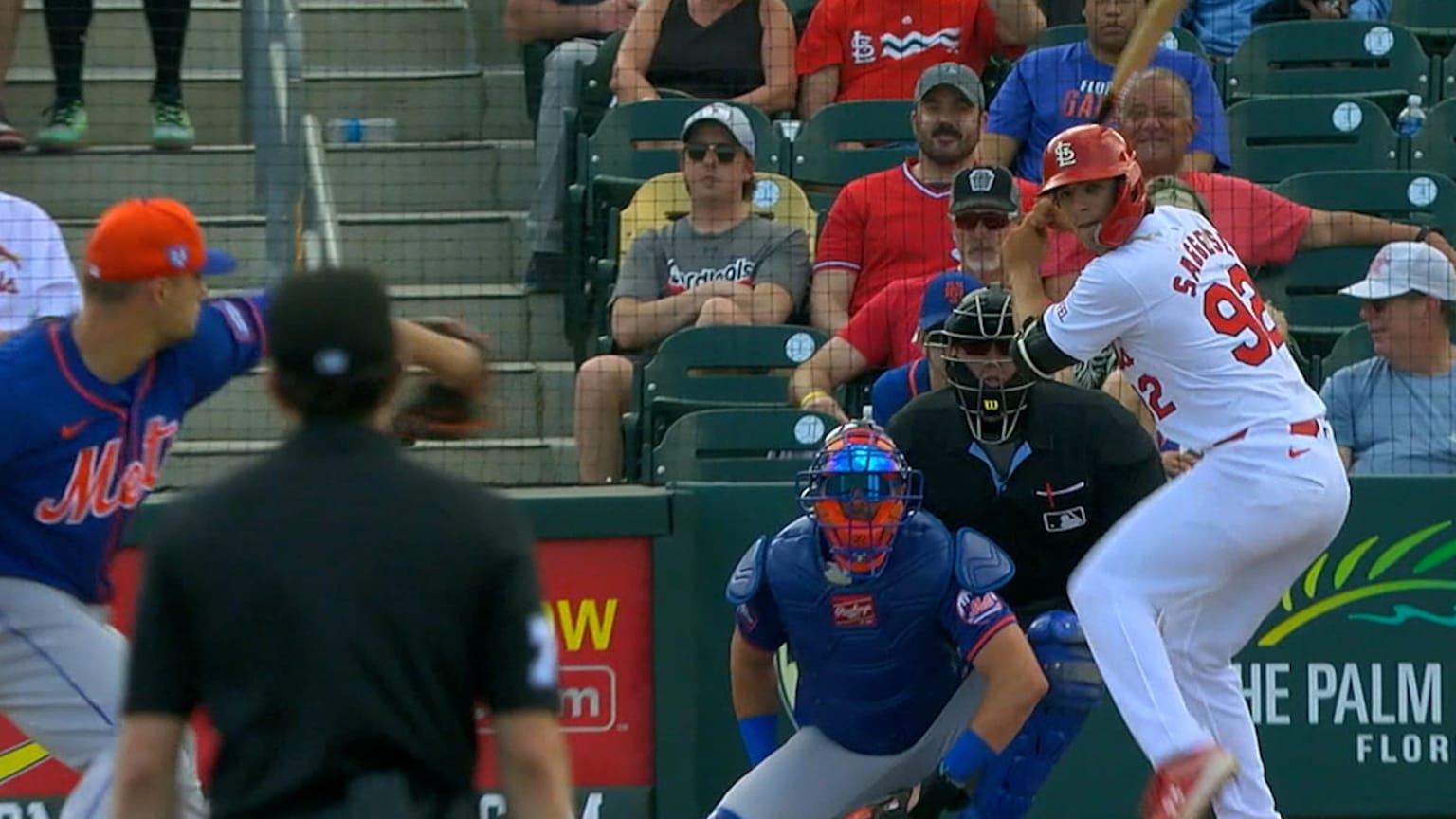 Cardinals No.5 prospect Thomas Saggese's solo homer 03/09/2024 St