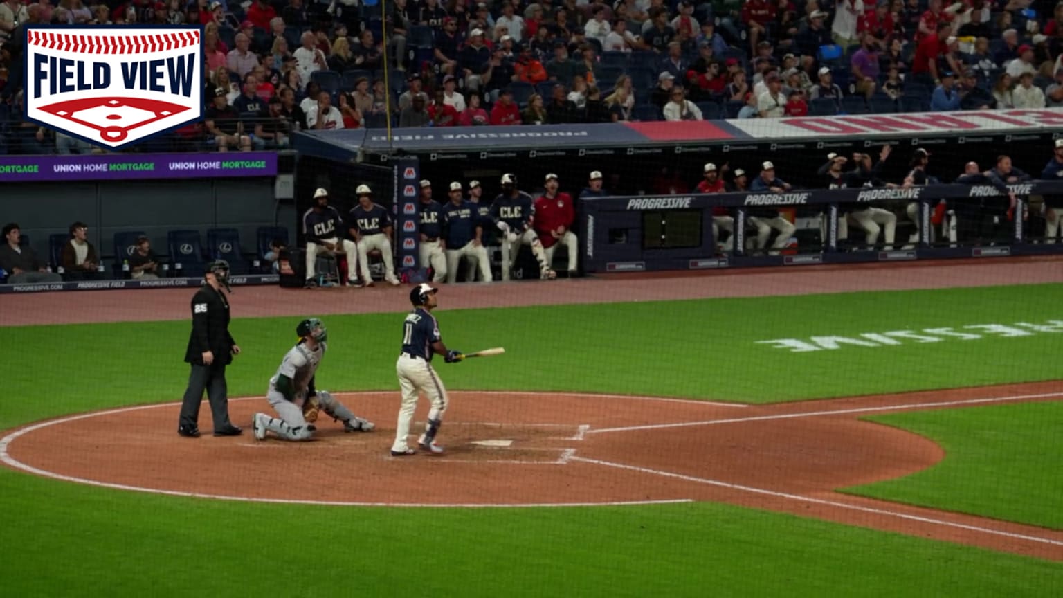 Jose Ramirez records 1,000th career RBI with solo homer