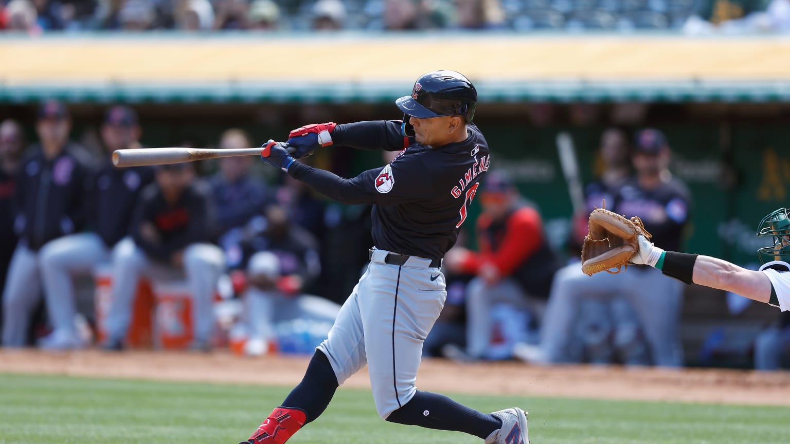 Andrés Giménez's RBI triple | 03/30/2024 | Cleveland Guardians