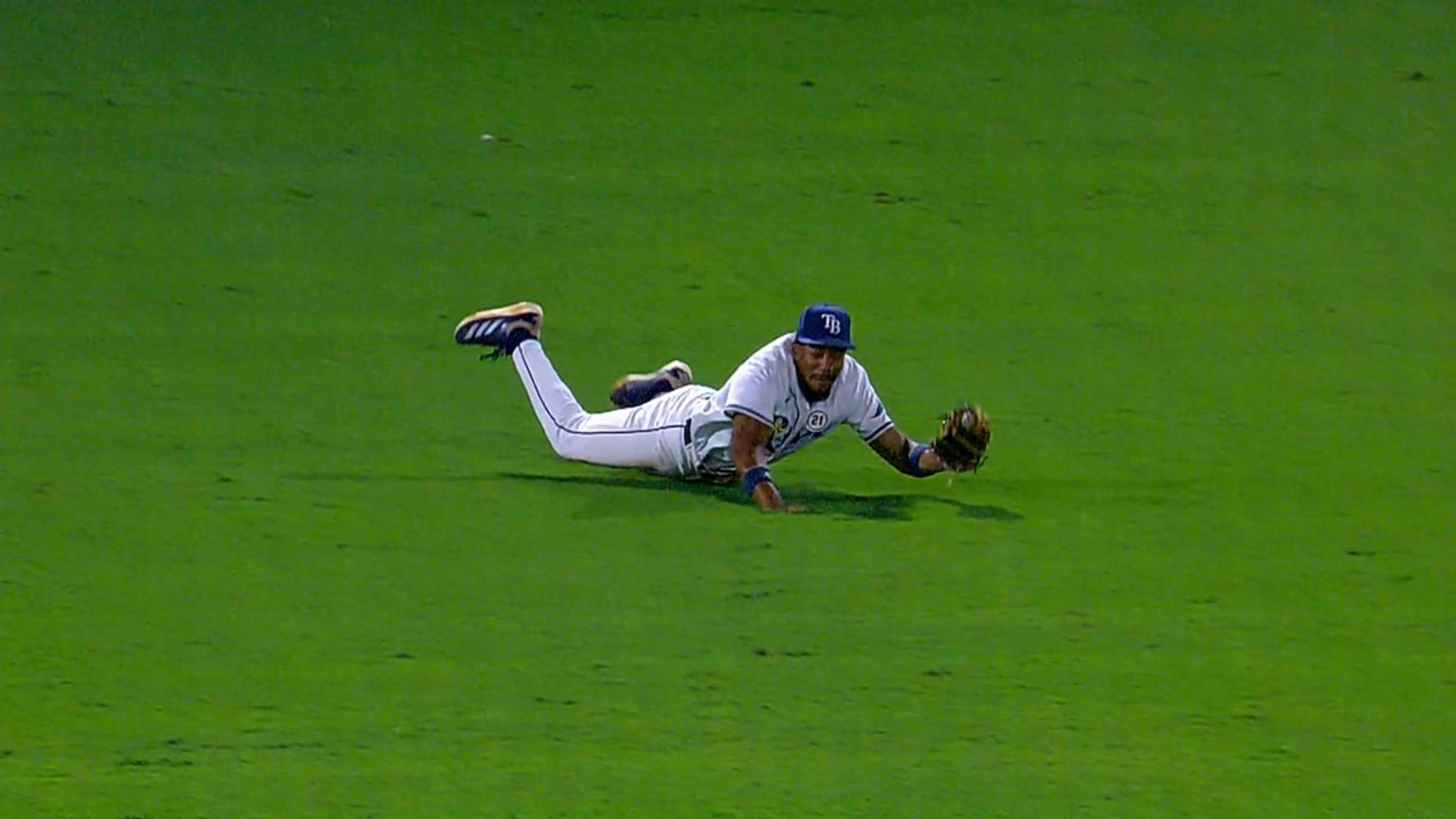 Chandler Simpson's headfirst diving catch | 09/15/2025 | Tampa Bay
