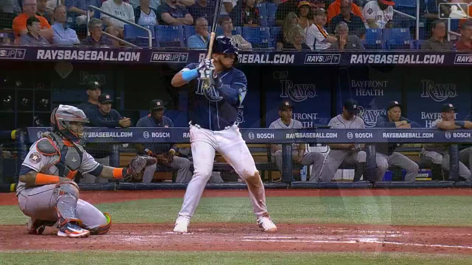 Isaac Paredes ropes an RBI single to left field | 04/24/2023 | Tampa ...
