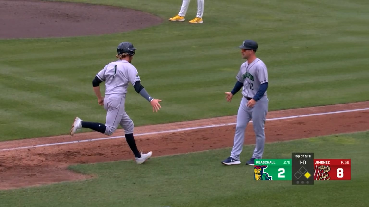 Luke Keaschall's twohomer day 09/10/2023