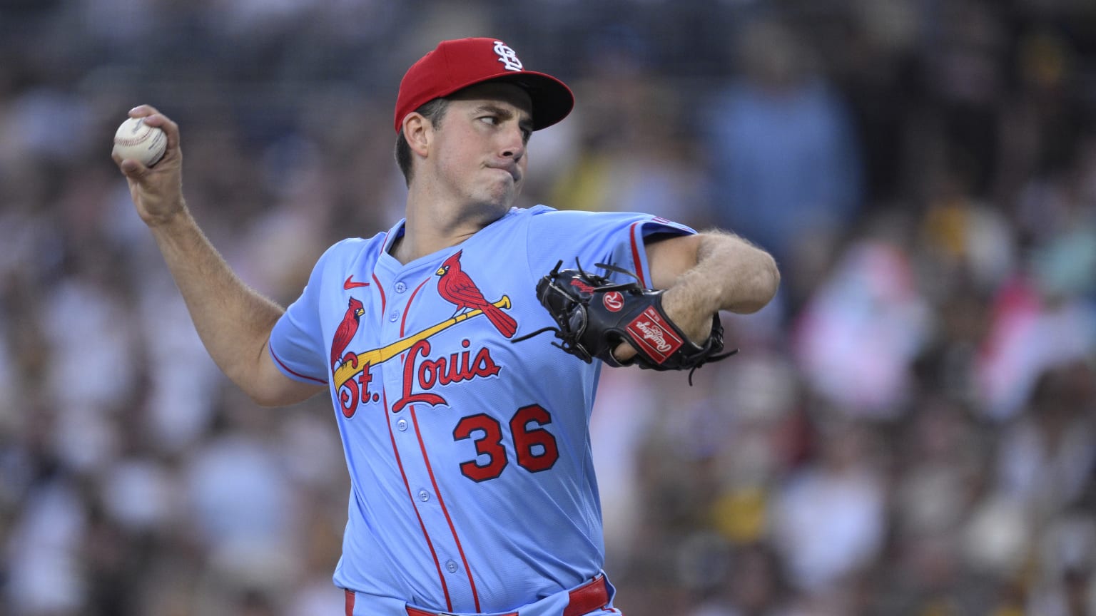Michael McGreevy strikes out Ramón Laureano | 08/02/2025 | St. Louis ...