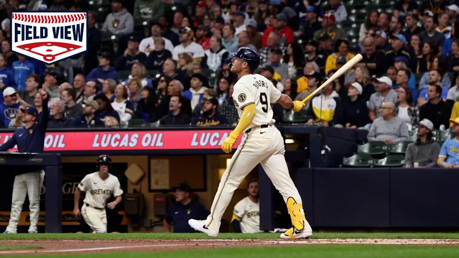 Field View: Jake Bauers' solo home run | 05/09/2024 | Milwaukee Brewers