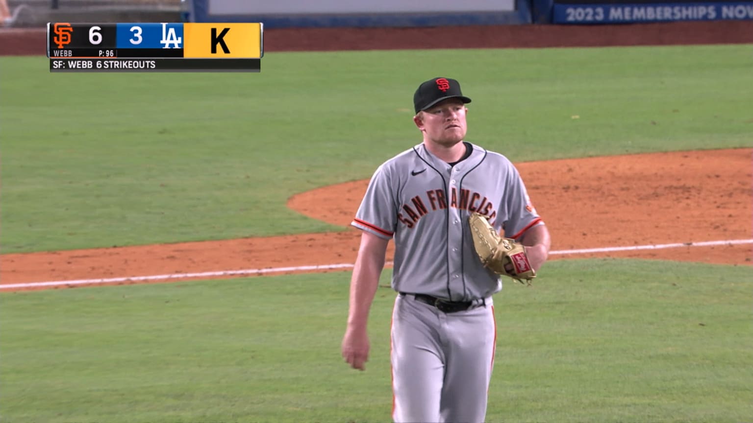 Giants welcome back Logan Webb, who hasn't yet seen a Dodger Stadium like  this – KNBR