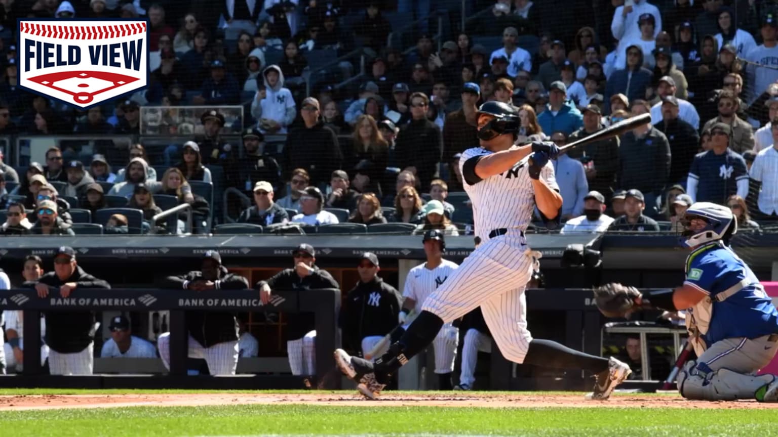Field View: Giancarlo Stanton's grand slam | 04/07/2024 | MLB.com