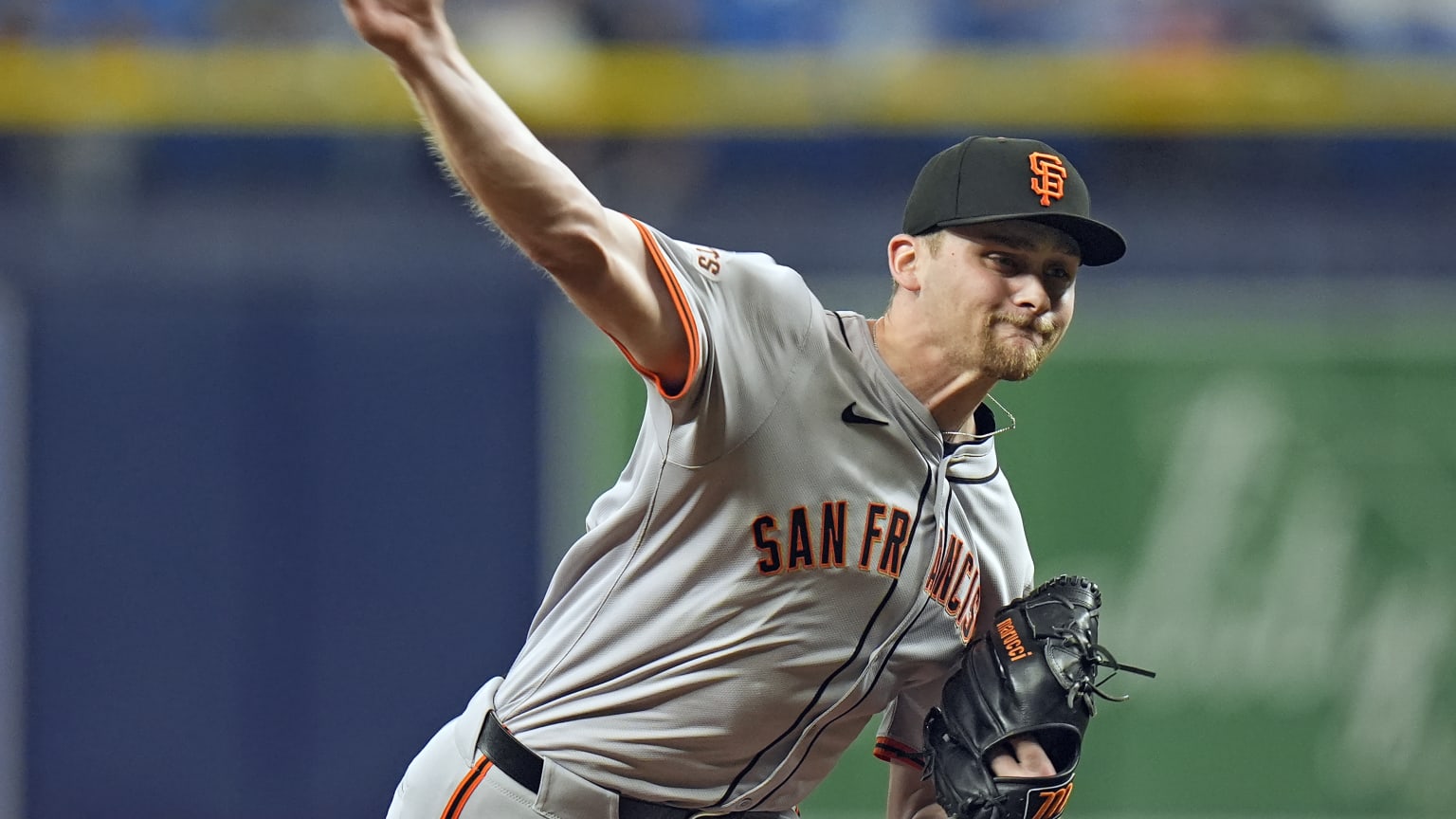 Keaton Winn notches his first strikeout of the game 04/12/2024 San