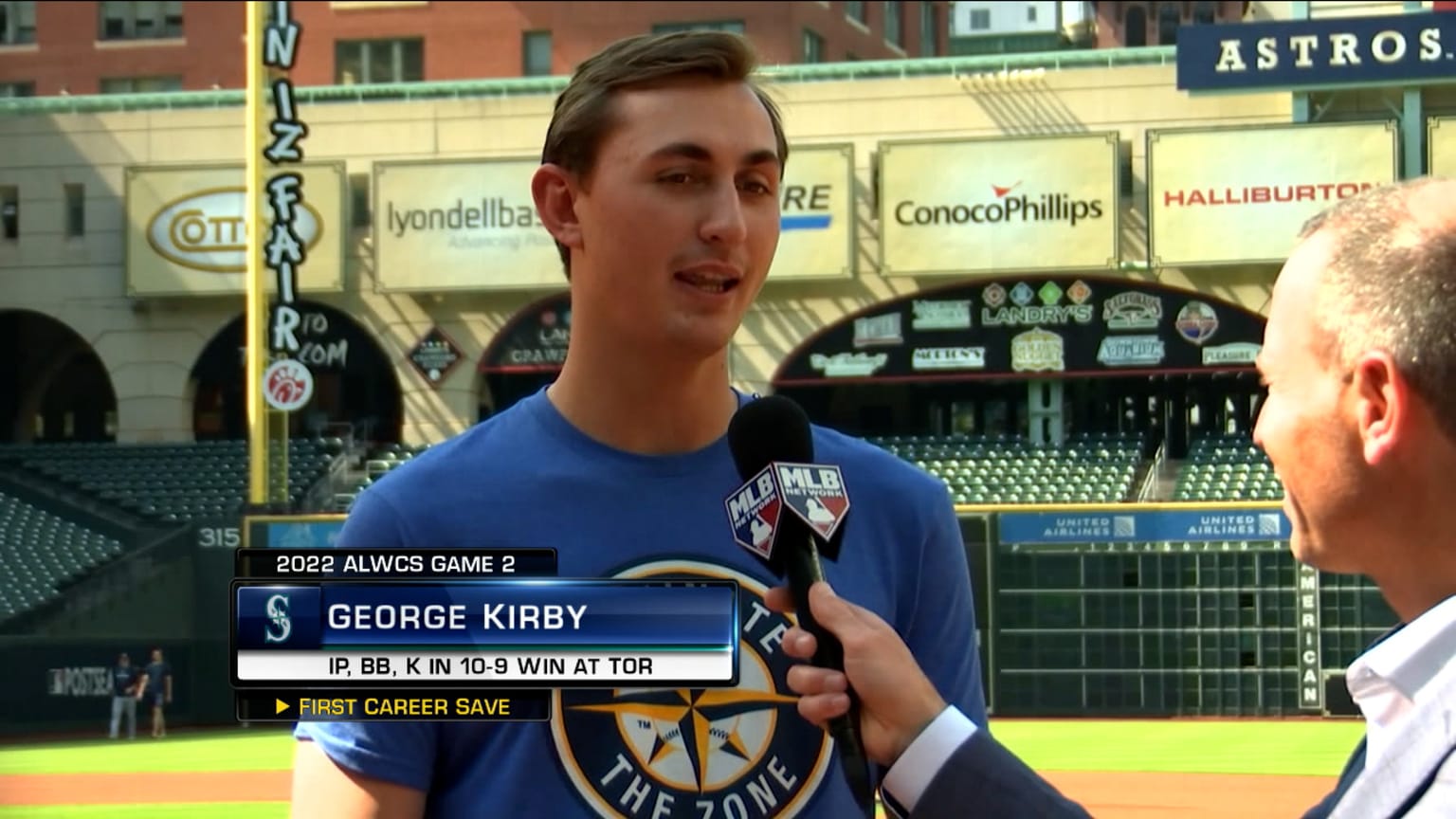 Kirby joins MLB Tonight 10/10/2022 Los Mariners de Seattle