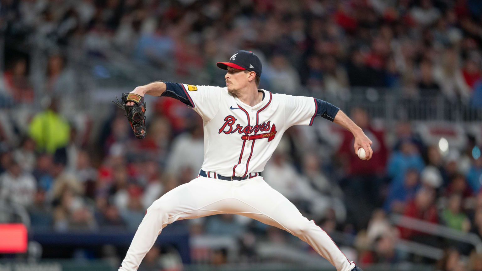 Max Fried strikes out five across 4 1/3 innings