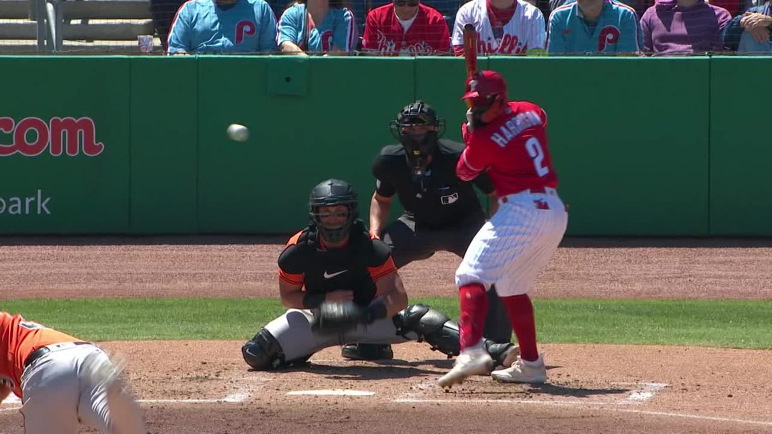 Josh Harrison drives in two runs in the 2nd inning | 03/20/2023 | MLB.com