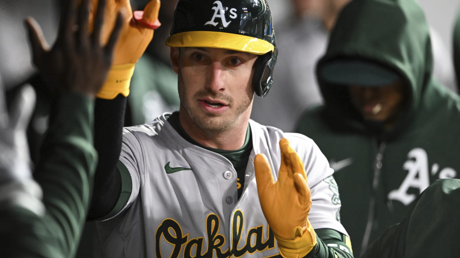 Brent Rooker's solo homer (3) | 04/19/2024 | Athletics