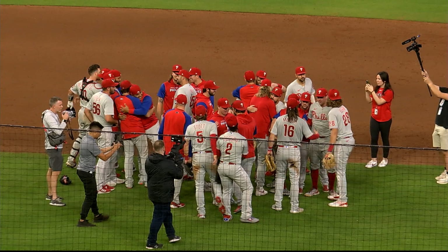 Phillies clinch playoff berth 10/03/2022 Philadelphia Phillies