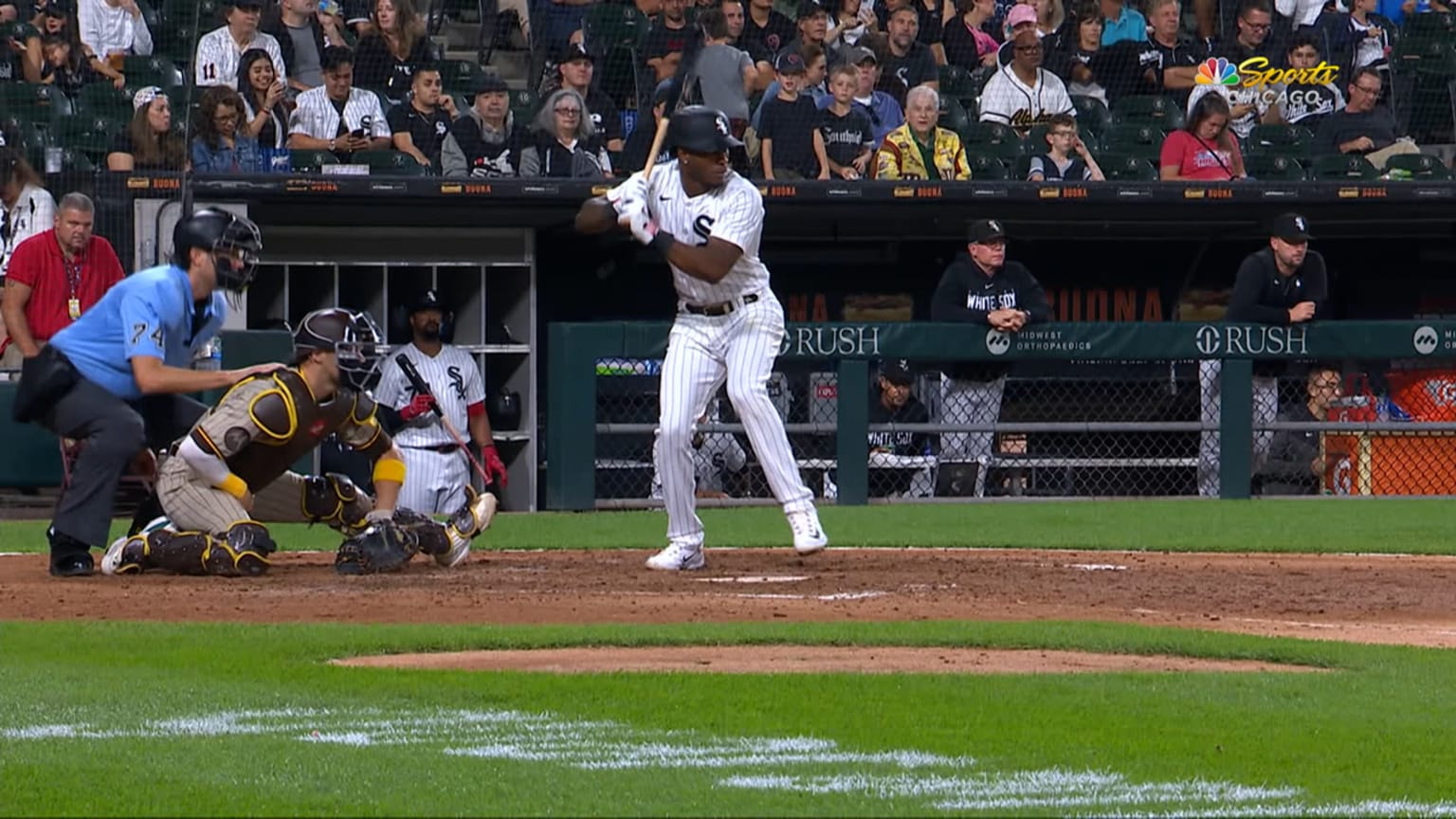 Tim Anderson drives a single to right in the 6th | 09/30/2023 | Chicago ...