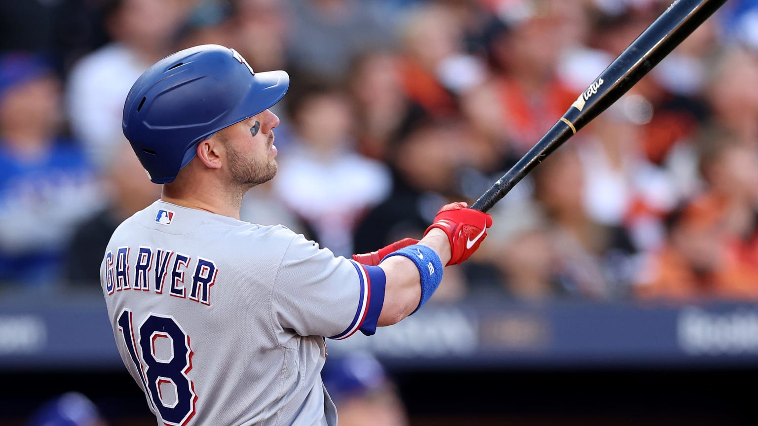 Mitch Garver hammers a grand slam to left field | 10/08/2023 | MLB.com