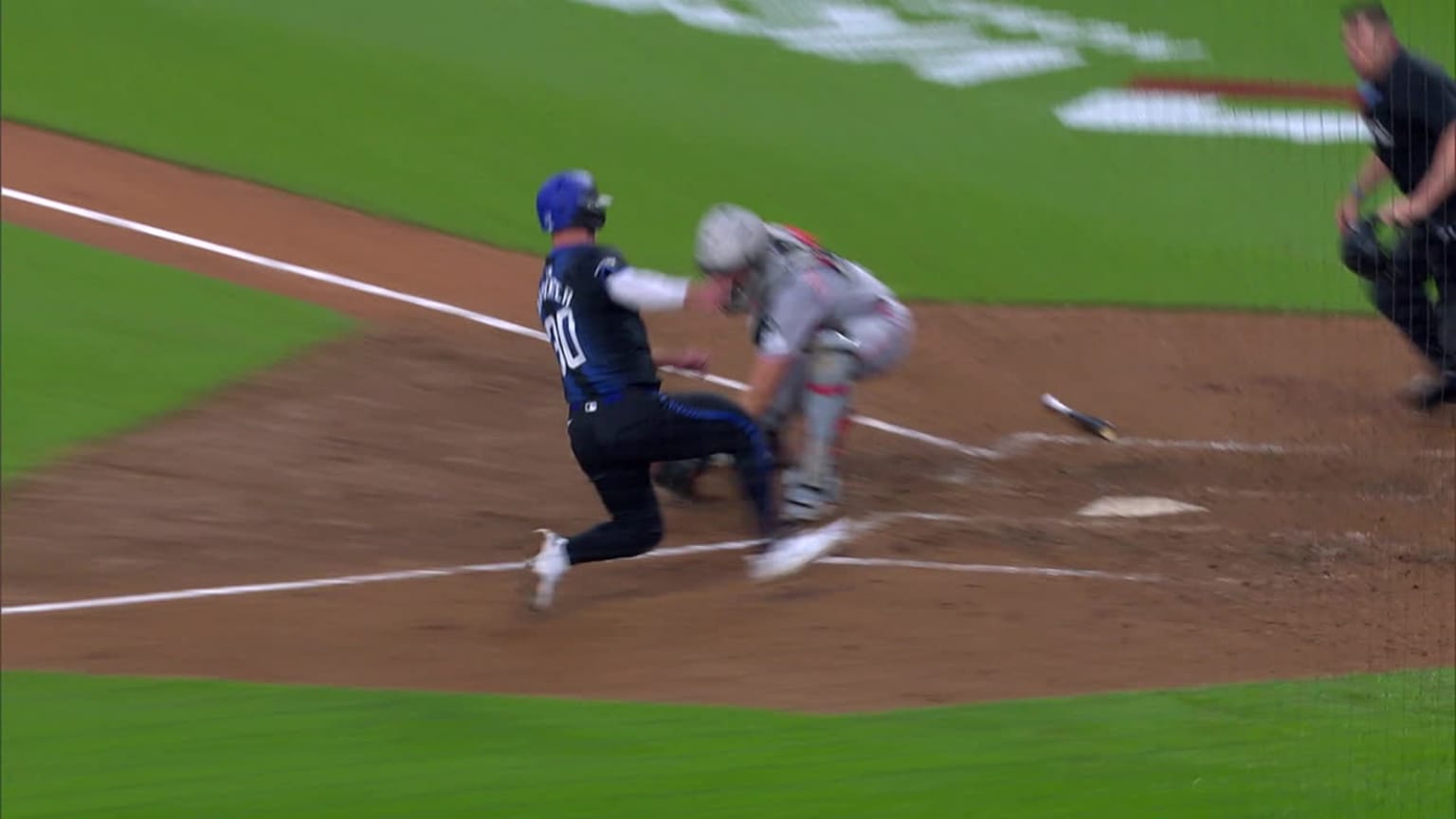 Connor Joe throws out Kerry Carpenter at home plate | 06/13/2025 ...