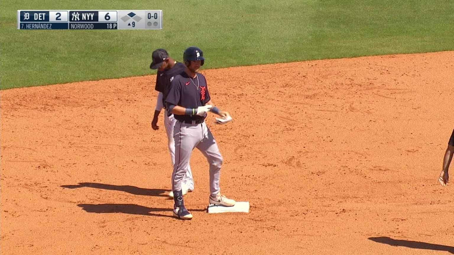 Gage Workman's RBI double 03/21/2023 Detroit Tigers