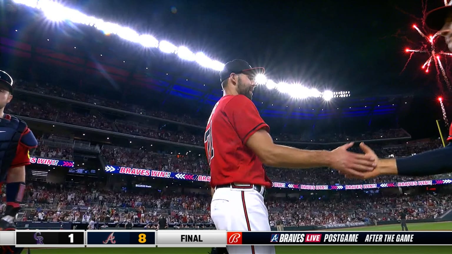 Heller closes out win in debut 06/16/2023 Atlanta Braves