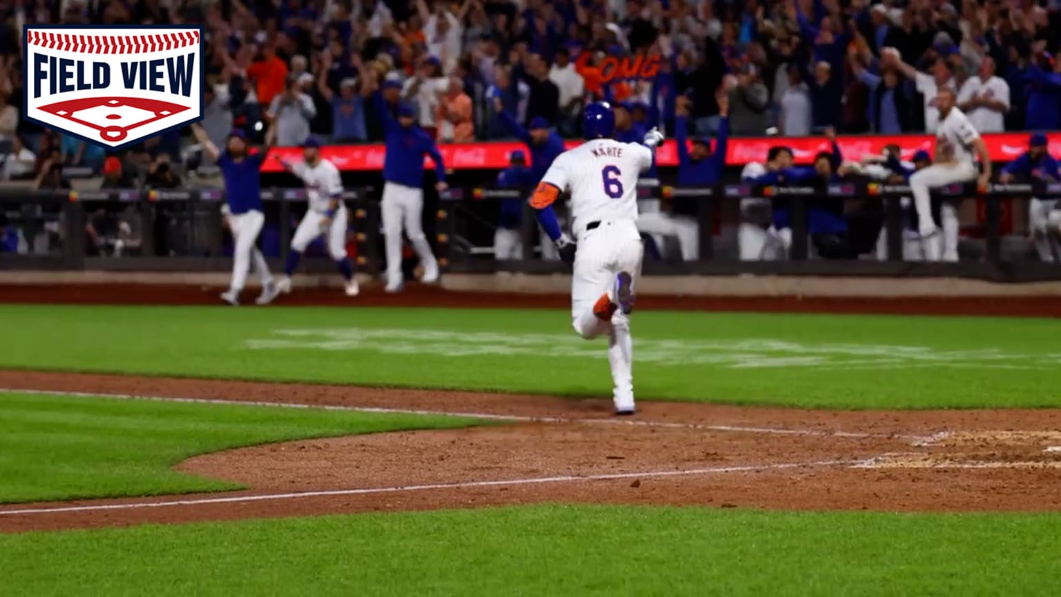 Field View: Starling Marte's walk-off single | 09/16/2024 | New York Mets