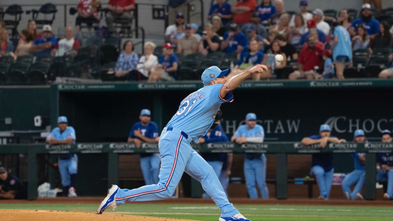 Max Scherzer's first strikeout of the season | 06/23/2024 | Texas Rangers