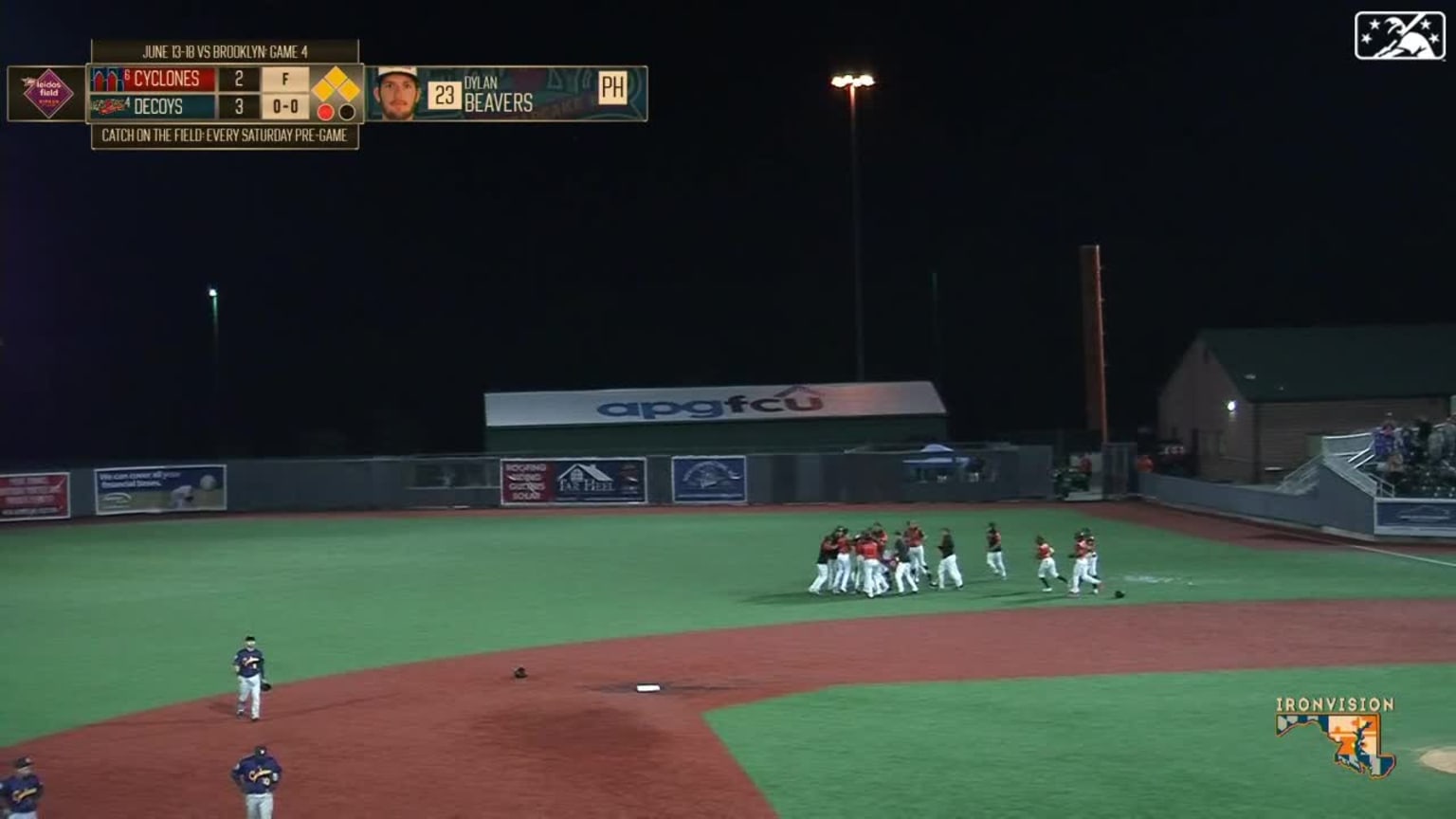 Dylan Beavers' walkoff single 06/17/2023
